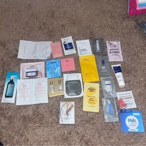 Assorted Skincare and Haircare Sample Set